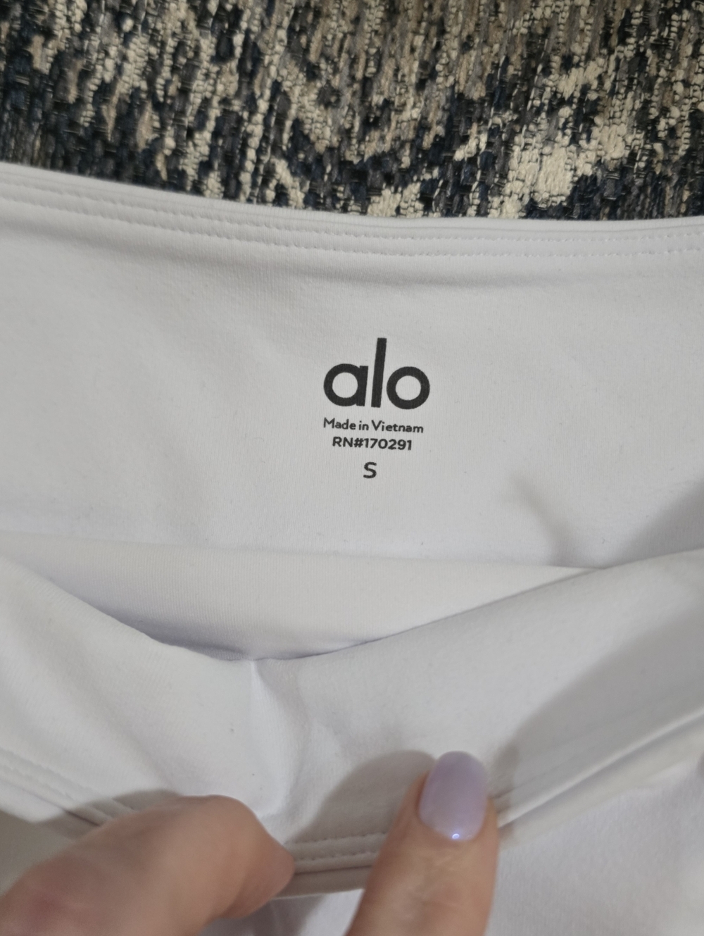 NWT ALO Yoga White Mini Skirt - Picture 6 of 8